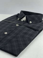 Button Down Casual Shirt-Check