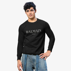 Exclusive Fleece Sweat shirt Black - Balmain