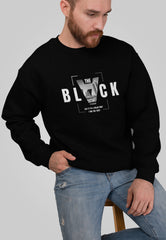 Exclusive Fleece Sweat shirt Black - Blvck