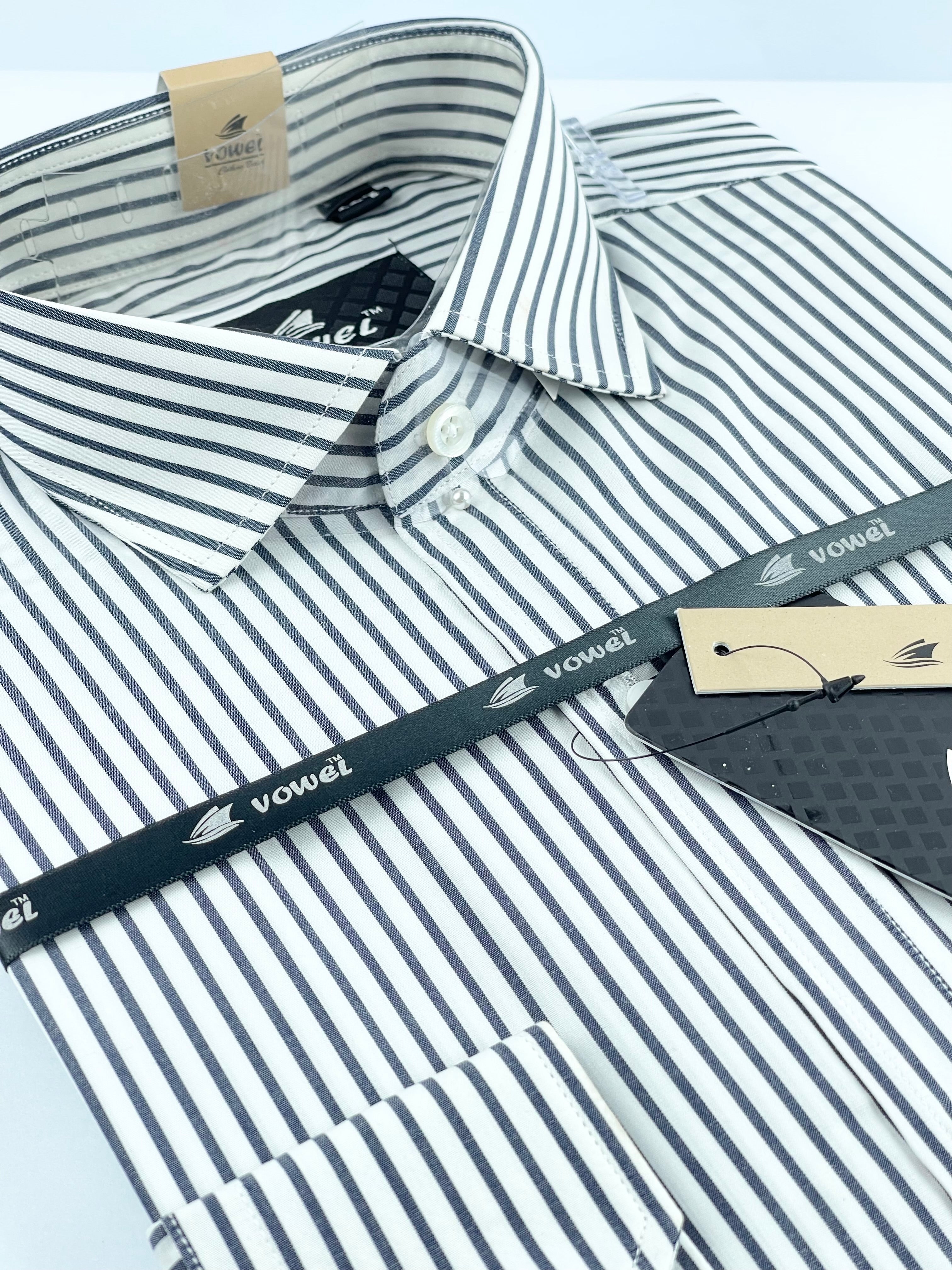 Black Stripes Formal Shirt