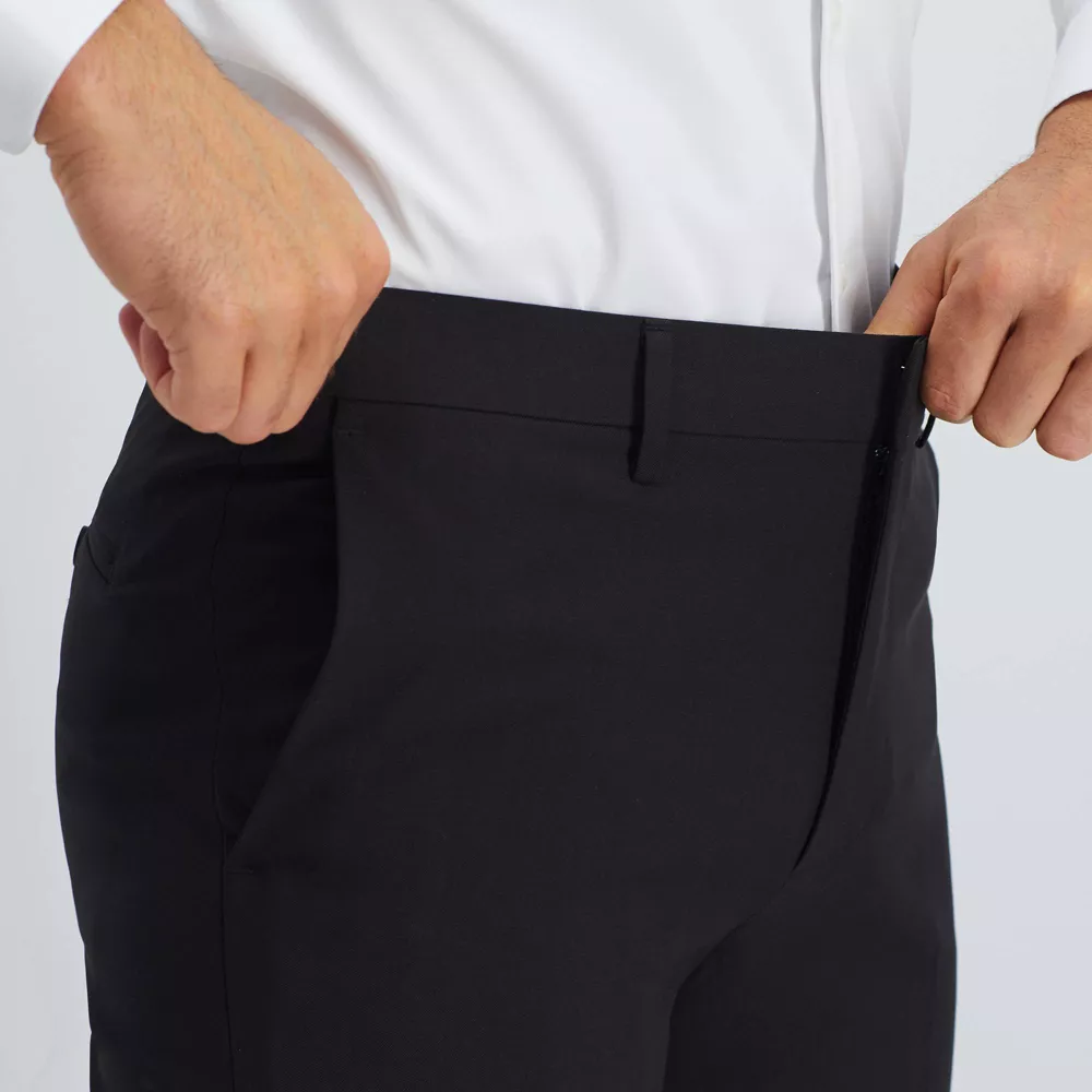 Black Plain Executive Formal Dress Pant