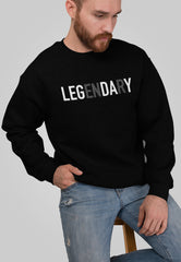 Exclusive Fleece Sweat shirt Black - Legendary