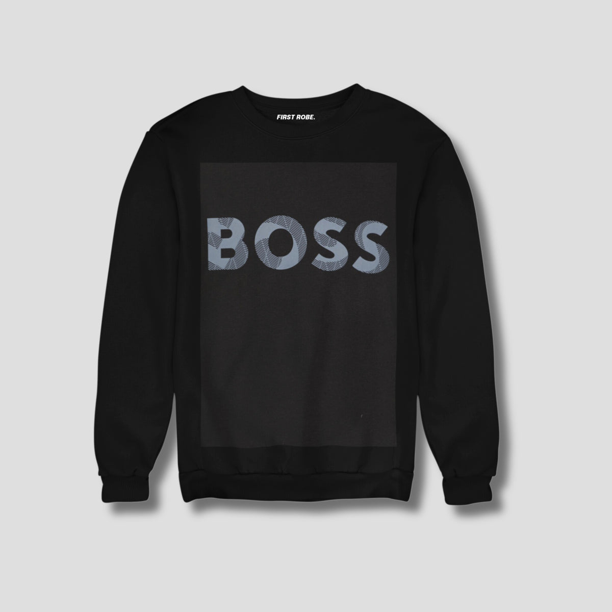 Exclusive Fleece Sweat shirt Black - Boss