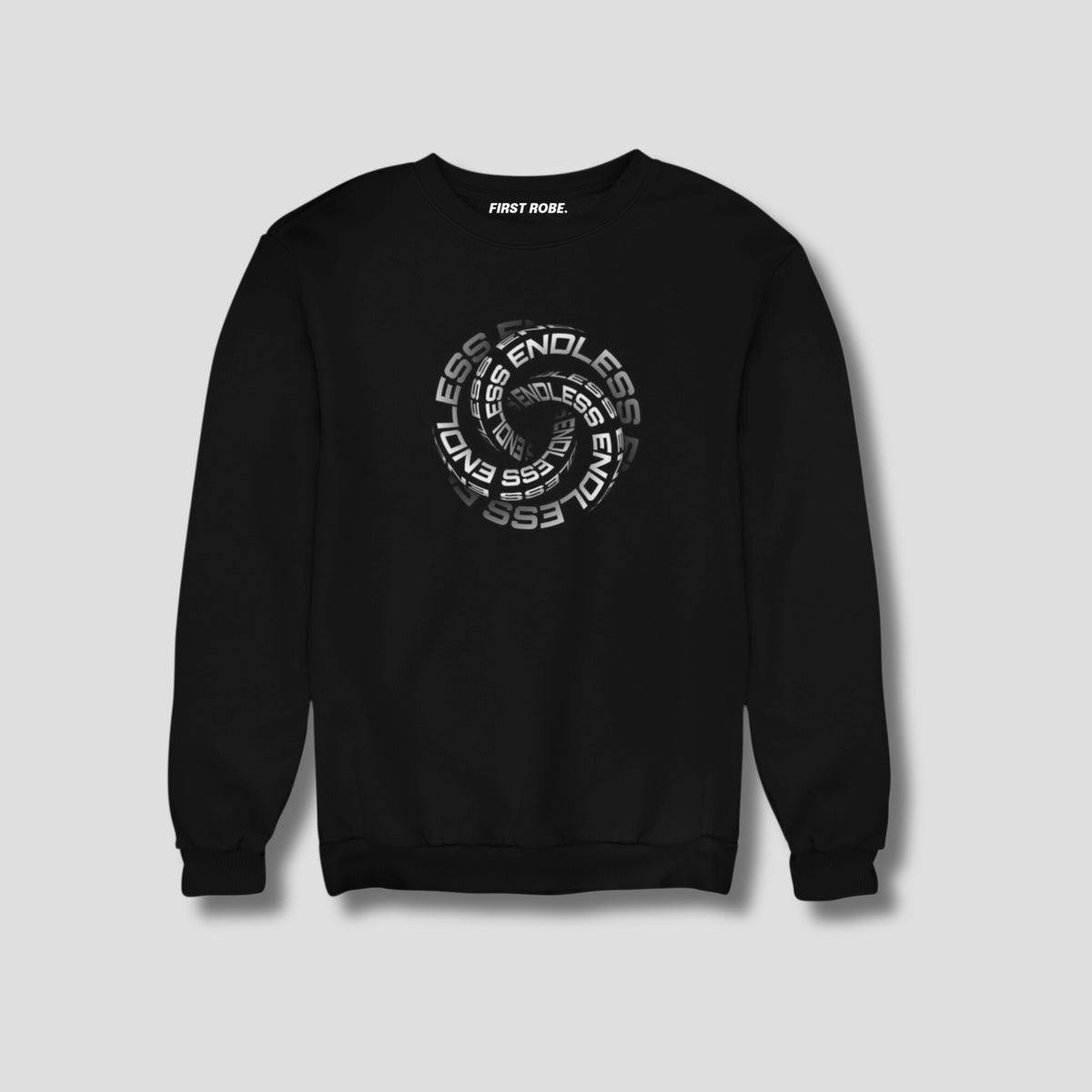 Exclusive Fleece Sweat shirt Black - Endless