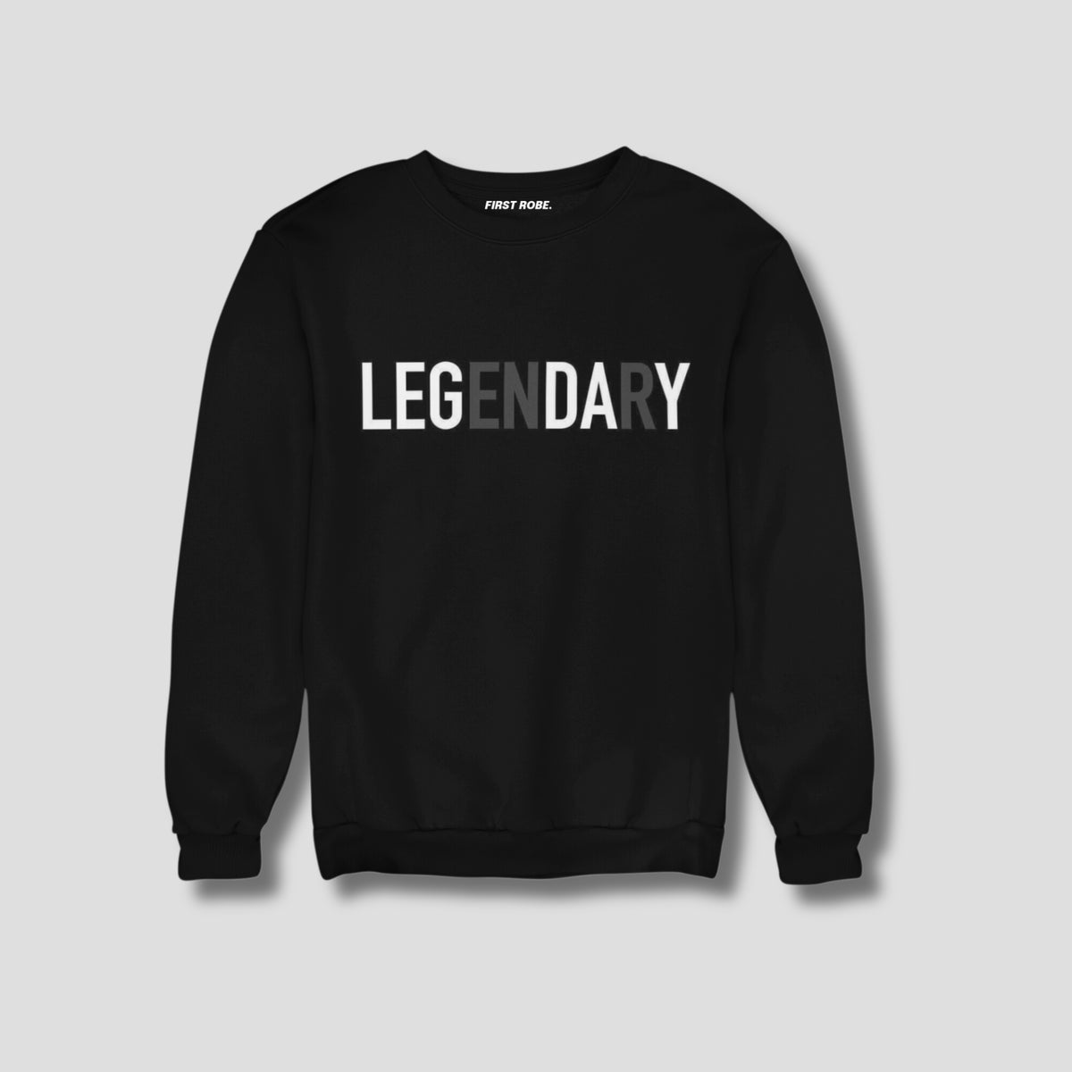 Exclusive Fleece Sweat shirt Black - Legendary