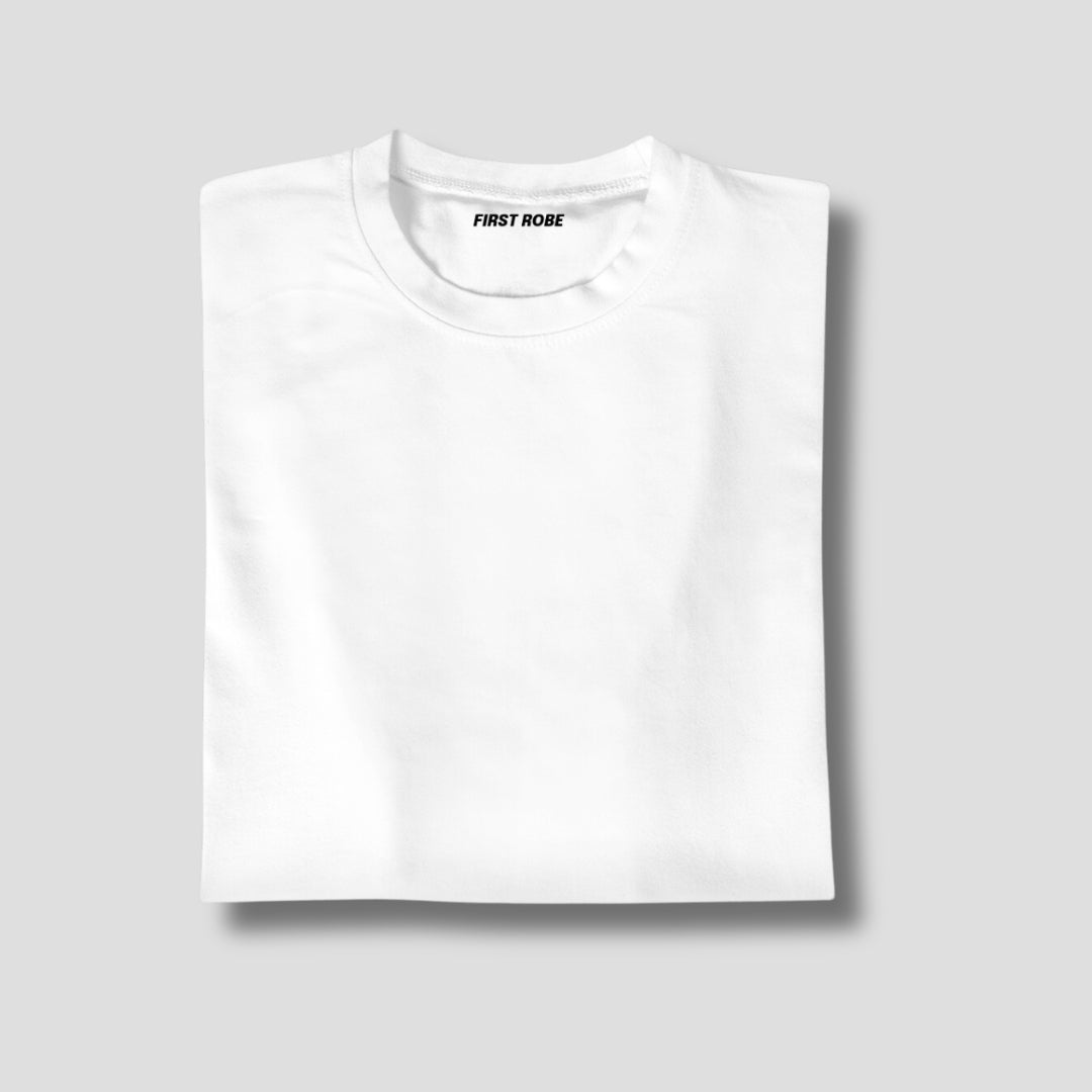 Premium Basic White Tee