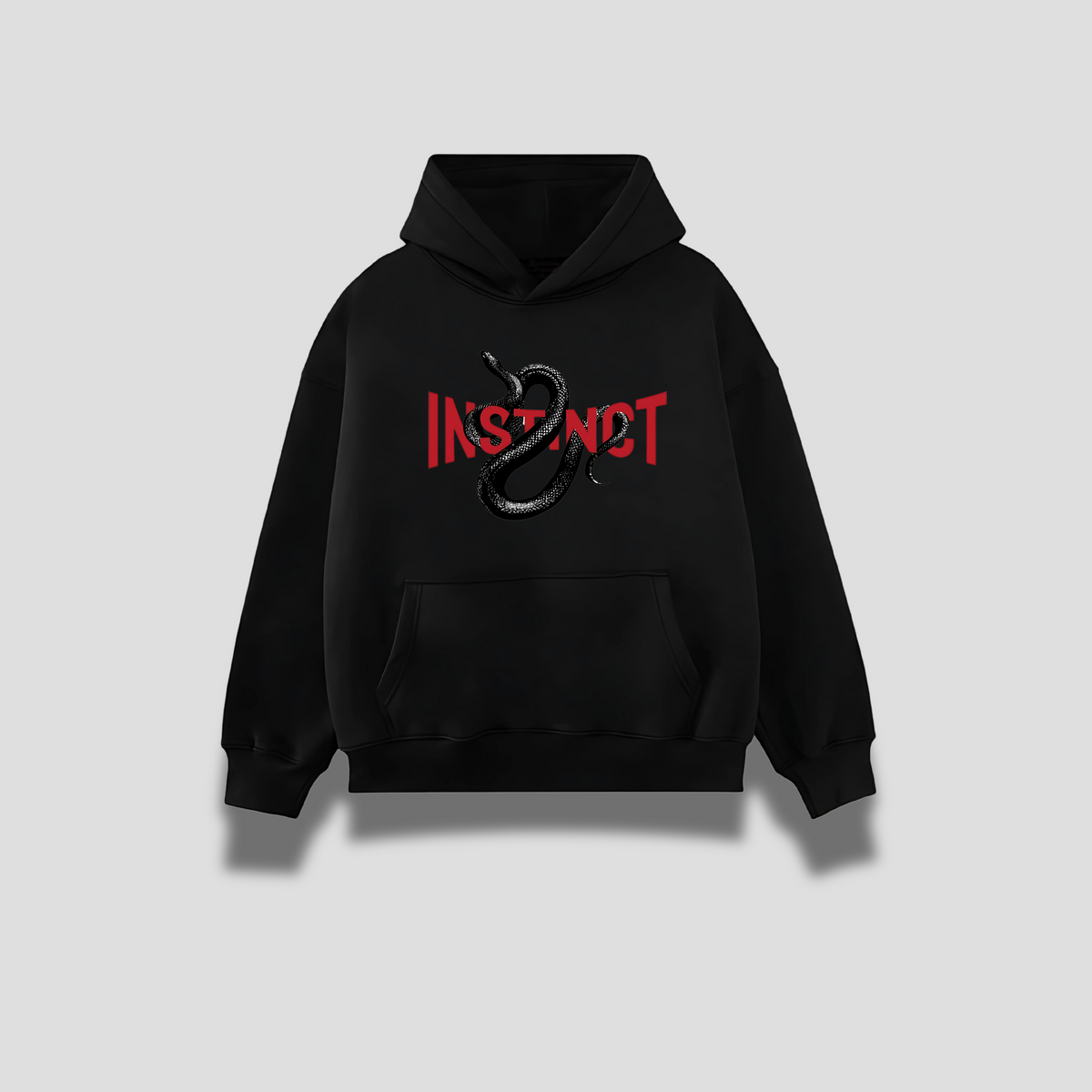 Premium Hoodie Black - Instinct