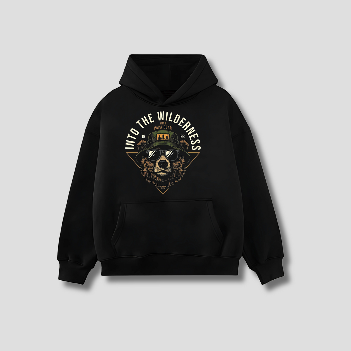 Premium Hoodie Black - INTO THE WILDERNES