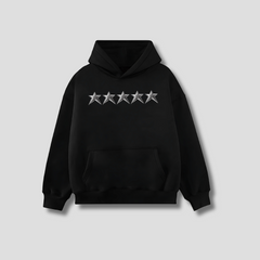 Premium Hoodie Black -STARS