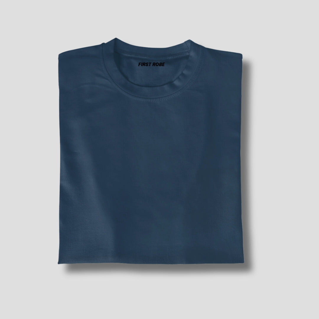 Premium Basic Tee - Navy Blue