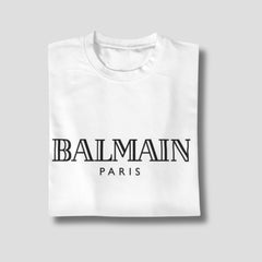 Premium Graphic Tee - White - Balmain