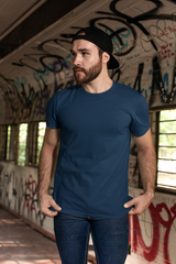 Premium Basic Tee - Navy Blue